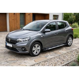 Progi Boczné Sunrise (2 szt., Aluminium) Dacia Sandero 2021- zdjęcia 1