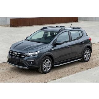 Progi Boczne Tayga Grey (2 szt., Aluminium) Dacia Sandero 2021- zdjęcia 1