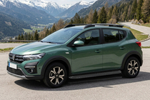 Dacia Sandero 2021- Progi Boczné Tayga Black (2 szt., Aluminium) zdjęcia 1