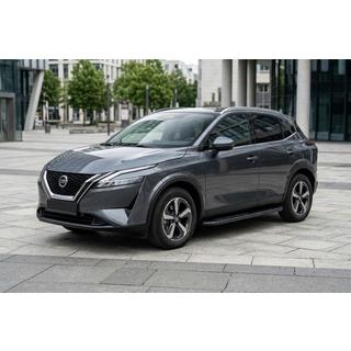Progi Boczné Bosphorus Black (2 szt., Aluminium) Nissan Qashqai 2021- zdjęcia 1