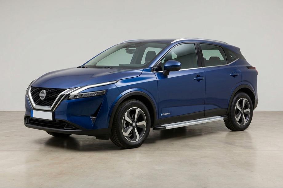 Nissan Qashqai 2021- Progi Boczne Maya V2 (2 szt., Aluminium) Image