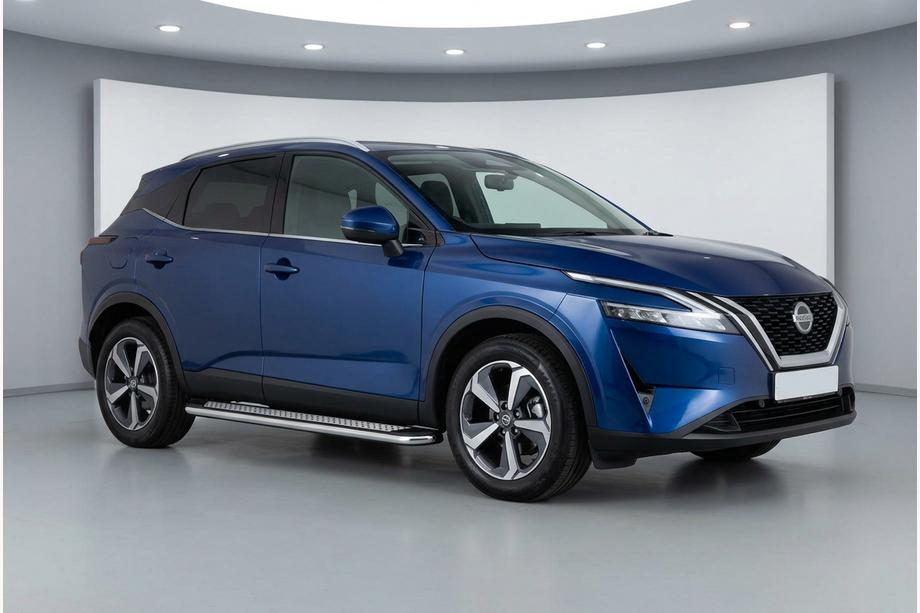 Nissan Qashqai 2021- Progi Boczné Maydos V2 (2 szt., Aluminium) Image