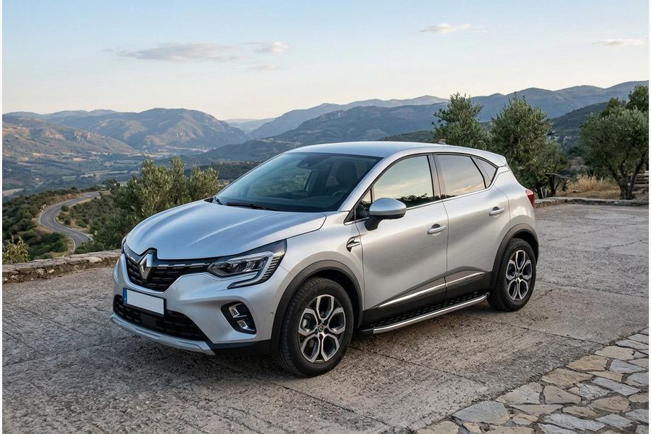 Renault Captur 2019- Progi Boczné BlackLine (2 szt., Aluminium) Image