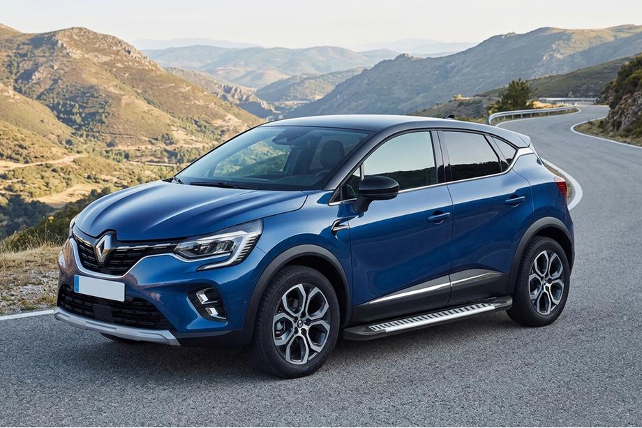 Renault Captur 2019- Progi Boczne Line (2 szt., Aluminium) Image