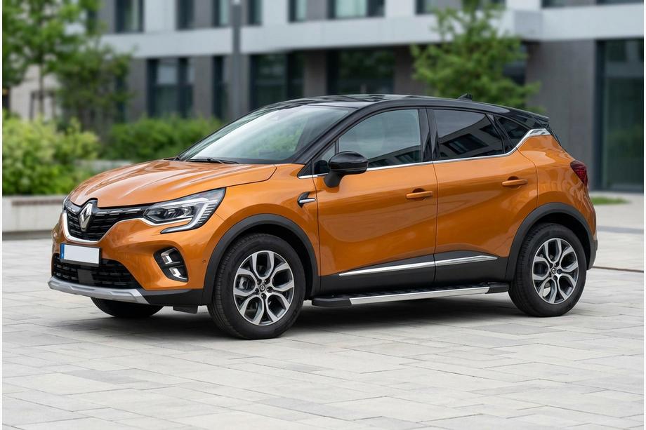Renault Captur 2019- Progi Boczné RedLine (2 szt., Aluminium) Image