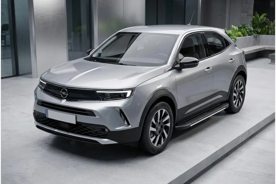 Opel Mokka 2021- Progi boczne Bosphorus Grey (2 szt., aluminium) Image
