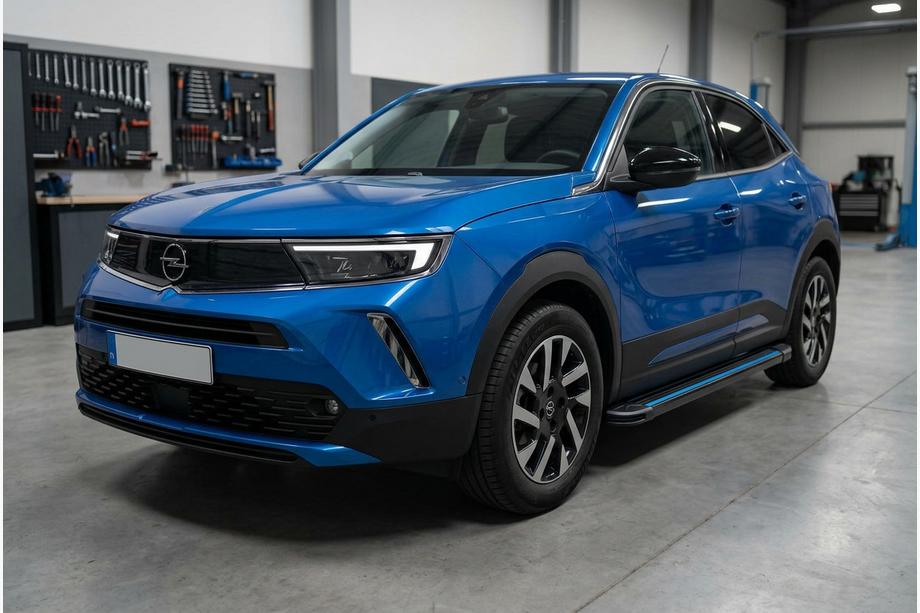 Opel Mokka 2021- Progi Boczné Maya Blue (2 szt., Aluminium) Image