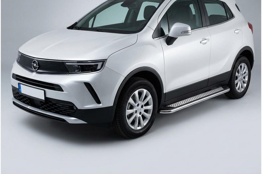 Opel Mokka 2021- Progi Boczné Maydos V2 (2 szt., Aluminium) Image