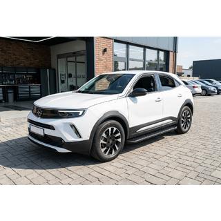Progi Boczné Allmond Black (2 szt., Aluminium) Opel Mokka 2021- zdjęcia 1