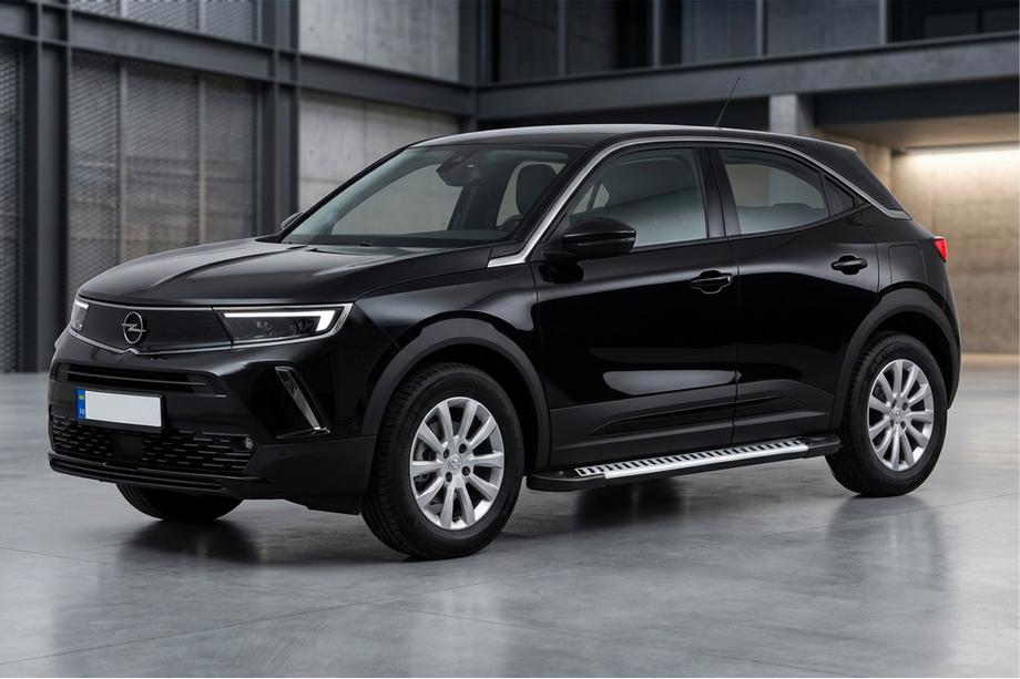 Opel Mokka 2021- Progi Boczne Line (2 szt., Aluminium) Image