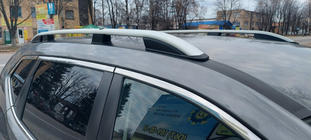 Nissan X-trail T32/Rogue 2014-2021 Relingi Dachowe Skyport GREY zdjęcia 1