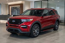Ford Explorer 2019- Progi Boczné Maya Red (2 szt., Aluminium) zdjęcia 1