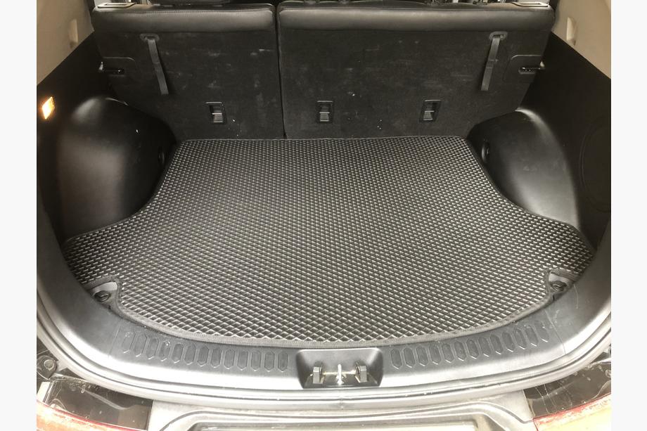 Kia Sportage 2010-2015 Dywanik bagażnika (EVA, Czarny) Image