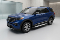 Ford Explorer 2019- Progi boczne Allmond Grey (2 szt., aluminium) zdjęcia 1