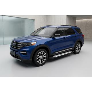 Progi boczne Allmond Grey (2 szt., aluminium) Ford Explorer 2019- zdjęcia 1