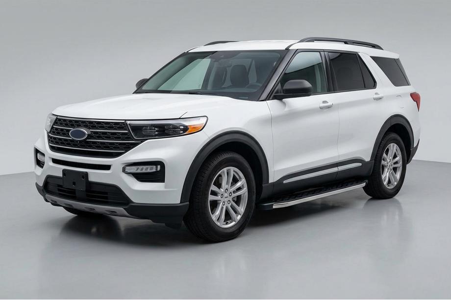 Ford Explorer 2019- Progi Boczné BlackLine (2 szt., Aluminium) Image
