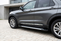 Ford Explorer 2019- Progi Boczne Line (2 szt., Aluminium) zdjęcia 1