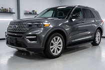 Ford Explorer 2019- Progi Boczné Tayga Black (2 szt., Aluminium) zdjęcia 1
