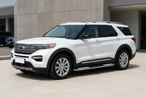 Ford Explorer 2019- Progi Boczné Tayga V2 (2 szt., Aluminium) zdjęcia 1