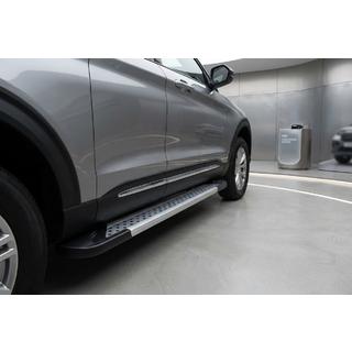 Progi Boczné Vision New Grey (2 szt., Aluminium) Ford Explorer 2019- zdjęcia 1