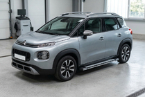 Citroen C-3 Aircross 2017-2024 Progi Boczné Rainbow (2 szt., Aluminium) zdjęcia 1