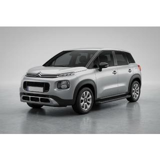 Progi Boczné Allmond Black (2 szt., Aluminium) Citroen C-3 Aircross 2017-2024 zdjęcia 1