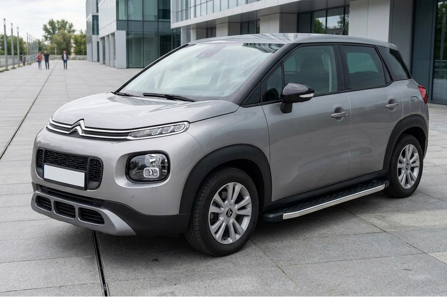 Citroen C-3 Aircross 2017-2024 Progi Boczné BlackLine (2 szt., Aluminium) Image