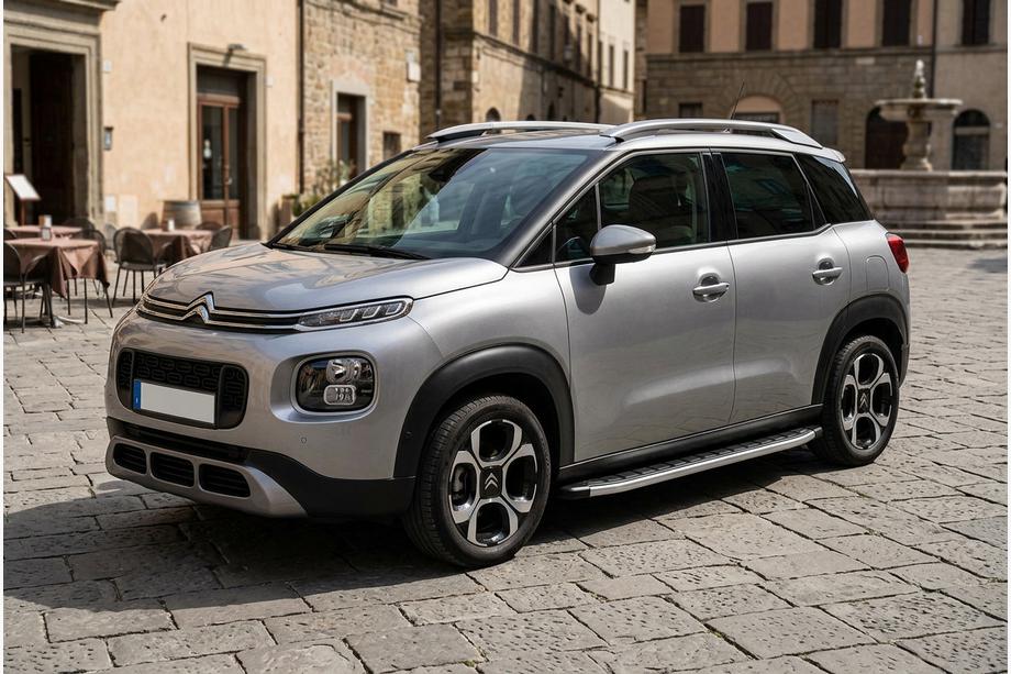 Citroen C-3 Aircross 2017-2024 Progi Boczné Fullmond (2 szt., Aluminium) Zdjęcia 1