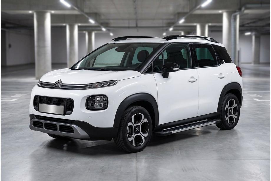 Citroen C-3 Aircross 2017-2024 Progi Boczné RedLine (2 szt., Aluminium) Image
