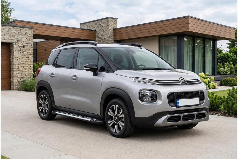 Citroen C-3 Aircross 2017-2024 Progi Boczné Sunrise (2 szt., Aluminium) Zdjęcia 1