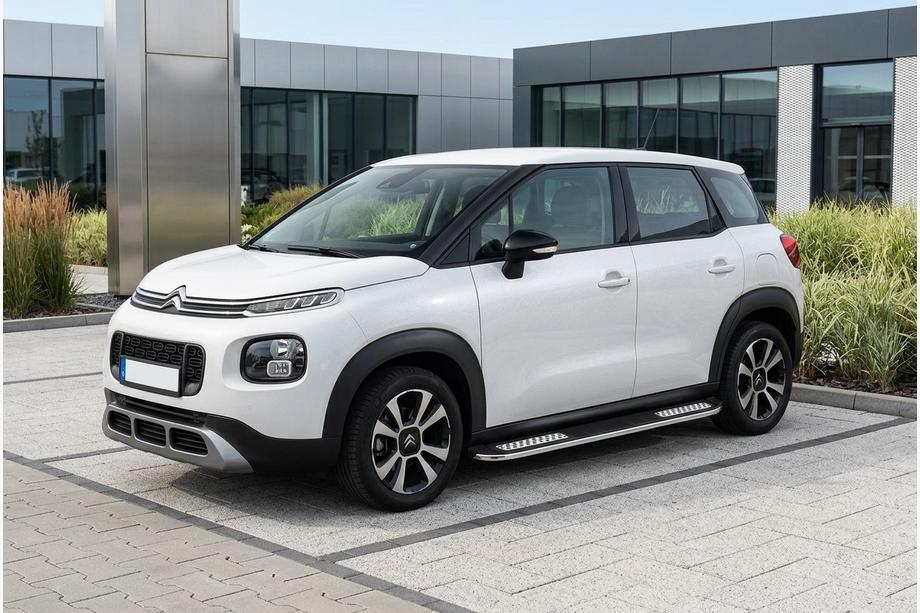 Citroen C-3 Aircross 2017-2024 Progi Boczné Tayga V2 (2 szt., Aluminium) Image