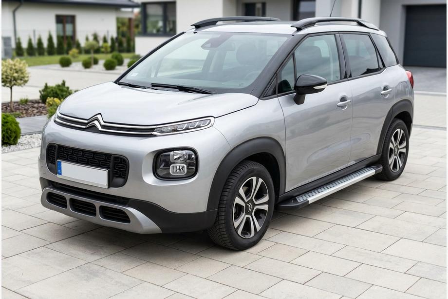 Citroen C-3 Aircross 2017-2024 Progi Boczné Vision New Grey (2 szt., Aluminium) Image