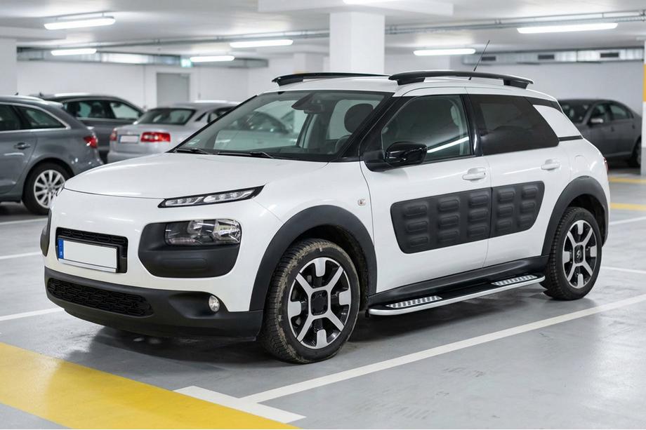 Citroen Cactus 2014-2020 Progi Boczné Tayga V2 (2 szt., Aluminium) Image