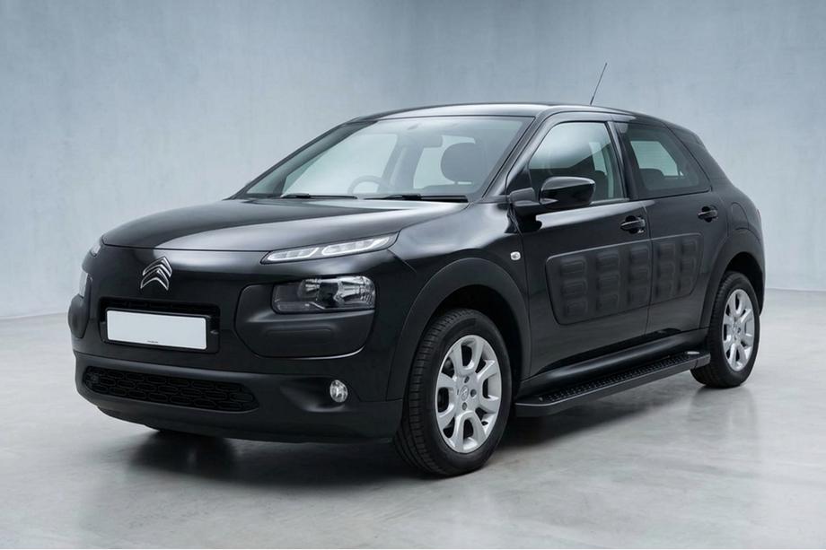 Citroen Cactus 2014-2020 Progi Boczné Allmond Black (2 szt., Aluminium) Image