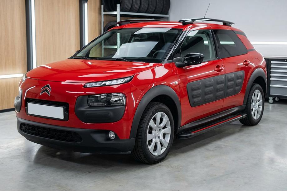 Citroen Cactus 2014-2020 Progi Boczné Maya Red (2 szt., Aluminium) Image