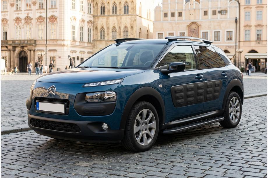 Citroen Cactus 2014-2020 Progi Boczné Bosphorus Black (2 szt., Aluminium) Image