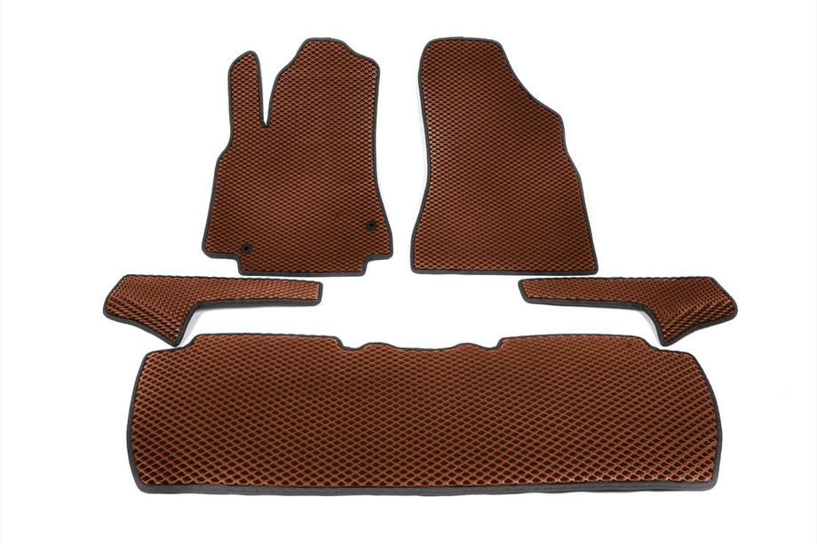 Peugeot Partner Tepee 2008-2018 Dywaniki EVA (ceglaste) Image