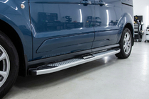 Volkswagen Caddy 2020- Progi Boczne Mevsim Grey (2 szt., Aluminium) Maxi Baza zdjęcia 1