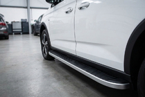 Volkswagen Caddy 2020- Progi Boczne Tayga Grey (2 szt., Aluminium) zdjęcia 1