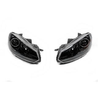 Reflektory Przednie Black (2 szt, LED) Volkswagen Golf 6 2008-2014 zdjęcia 1