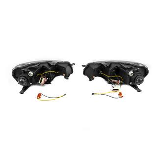 Reflektory Przednie Black (2 szt, LED) Volkswagen Golf 6 2008-2014 zdjęcia 4