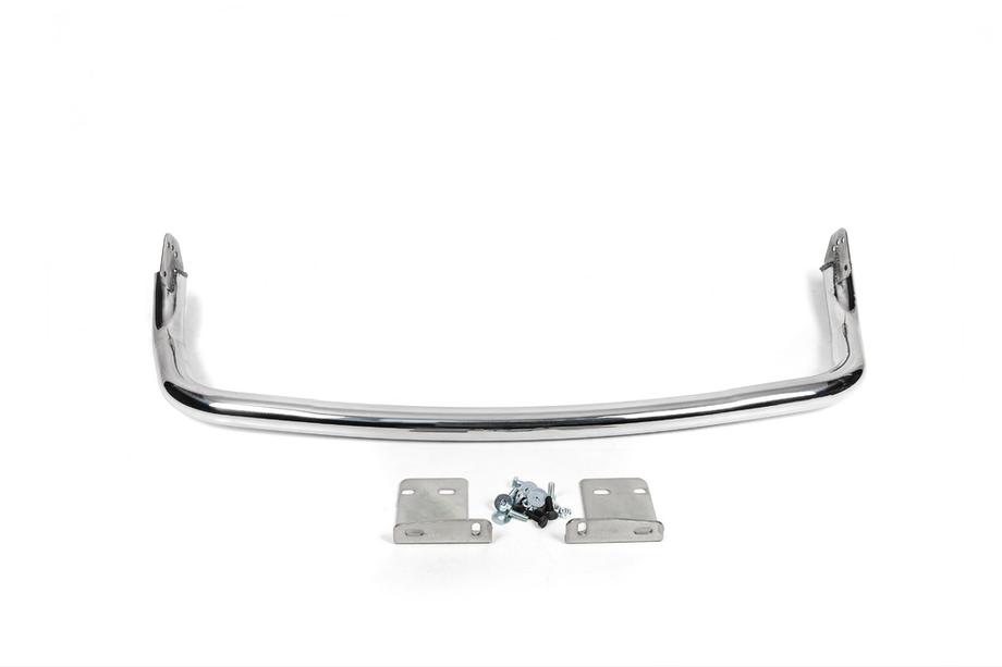 Hyundai Santa Fe 2 2006-2012 Tylny ochraniacz AK005 (2 szt, stal nierdzewna) Image