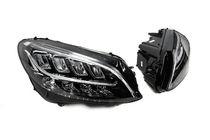 Mercedes C-class W205 2014-2021 Reflektory przednie (2 szt, bez sterownikow, lifting) zdjęcia 8