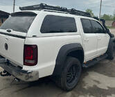 Volkswagen Amarok 2010-2022 Progi boczne Dakar V2 z LED (2 szt, metal) zdjęcia 4