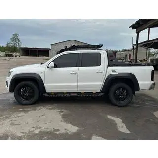 Progi boczne Dakar V2 z LED (2 szt, metal) zdjęcia 3