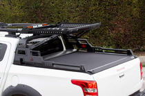 Volkswagen Amarok 2010-2022 Rollbar z koszem Dakar (do rolet) zdjęcia 1