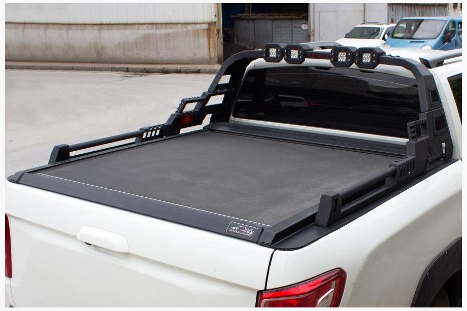 Volkswagen Amarok 2010-2022 Rollbar Dakar z LED (do rolet) Image