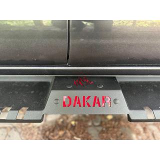 Progi boczne Dakar V2 z LED (2 szt, metal) Toyota Hilux 2015- zdjęcia 2