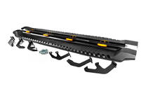 Toyota Hilux 2015- Progi boczne Dakar V1 z LED (2 szt, metal) zdjęcia 7