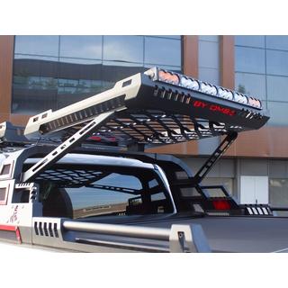Kosz Dachowy na Roll Bar Dakar (100x100 cm) Toyota Hilux 2015- zdjęcia 2